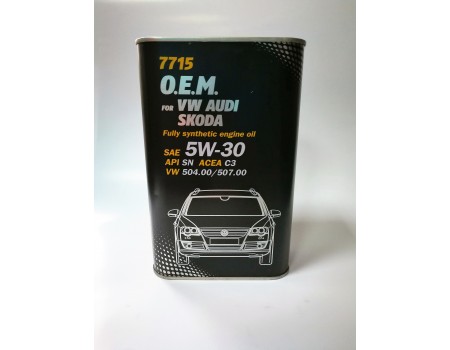 Mannol 7715 O.E.M. (Volkswagen, Audi, Skoda, Seat) 5W-30, 1л